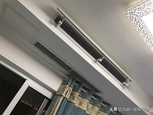 风管机装修图片-客厅装风管机后悔吗？