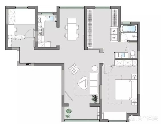 装饰装修设计效果图-你见过哪些让人惊艳的简约风室内装修设计案例？