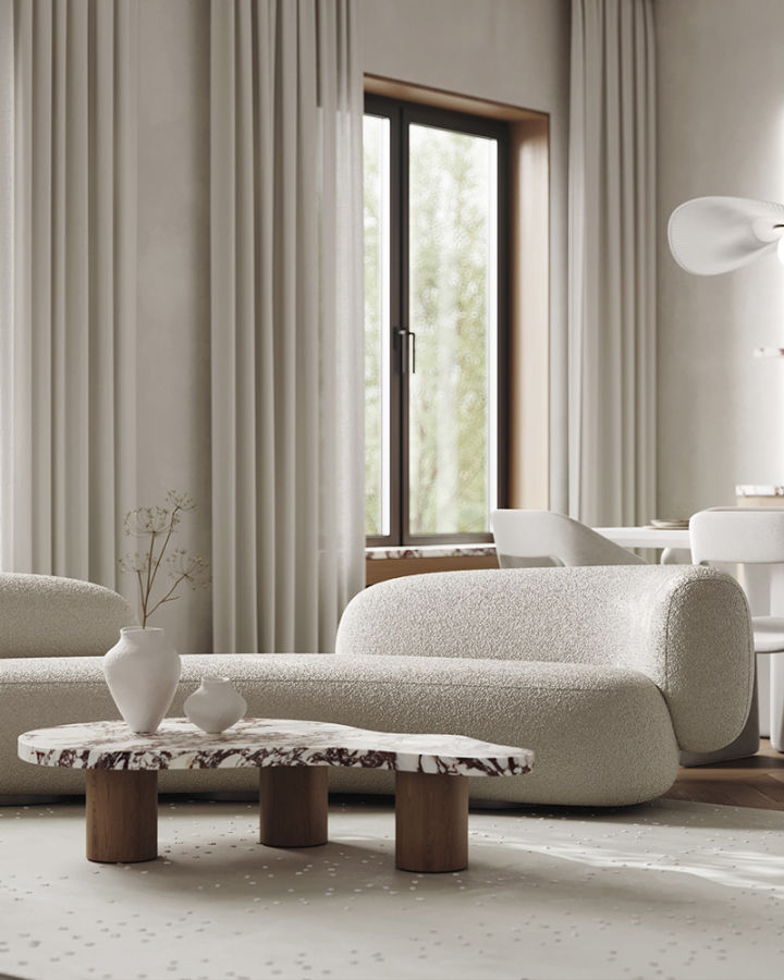 装饰装修设计效果图-你见过哪些让人惊艳的简约风室内装修设计案例？