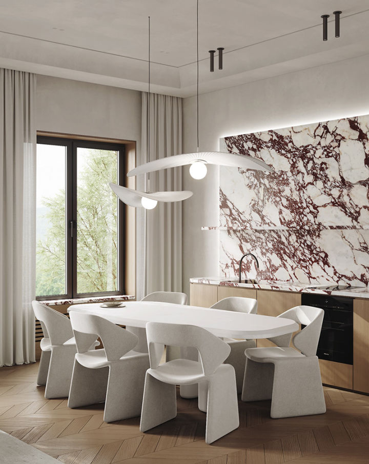 装饰装修设计效果图-你见过哪些让人惊艳的简约风室内装修设计案例？