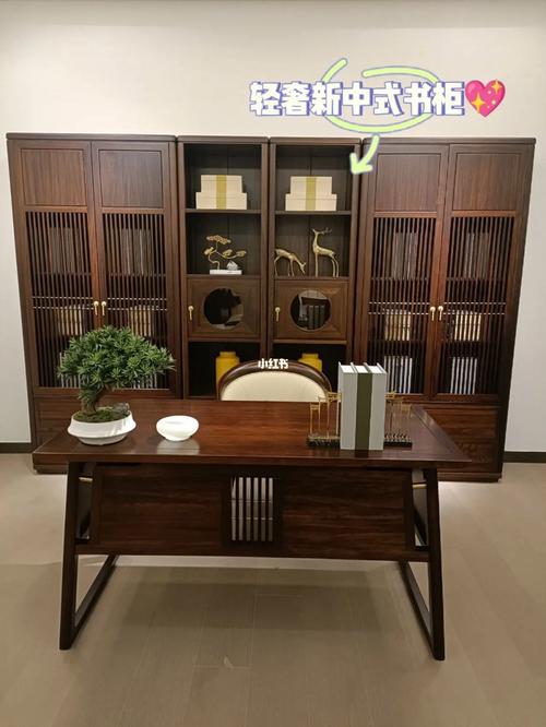 新中式书柜样式图片大全图片-中式书柜评语？