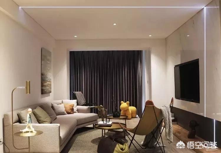 无设计不装修可以吗-现代装修似乎开始流行一股风潮，客厅无主灯的设计，你喜欢吗？