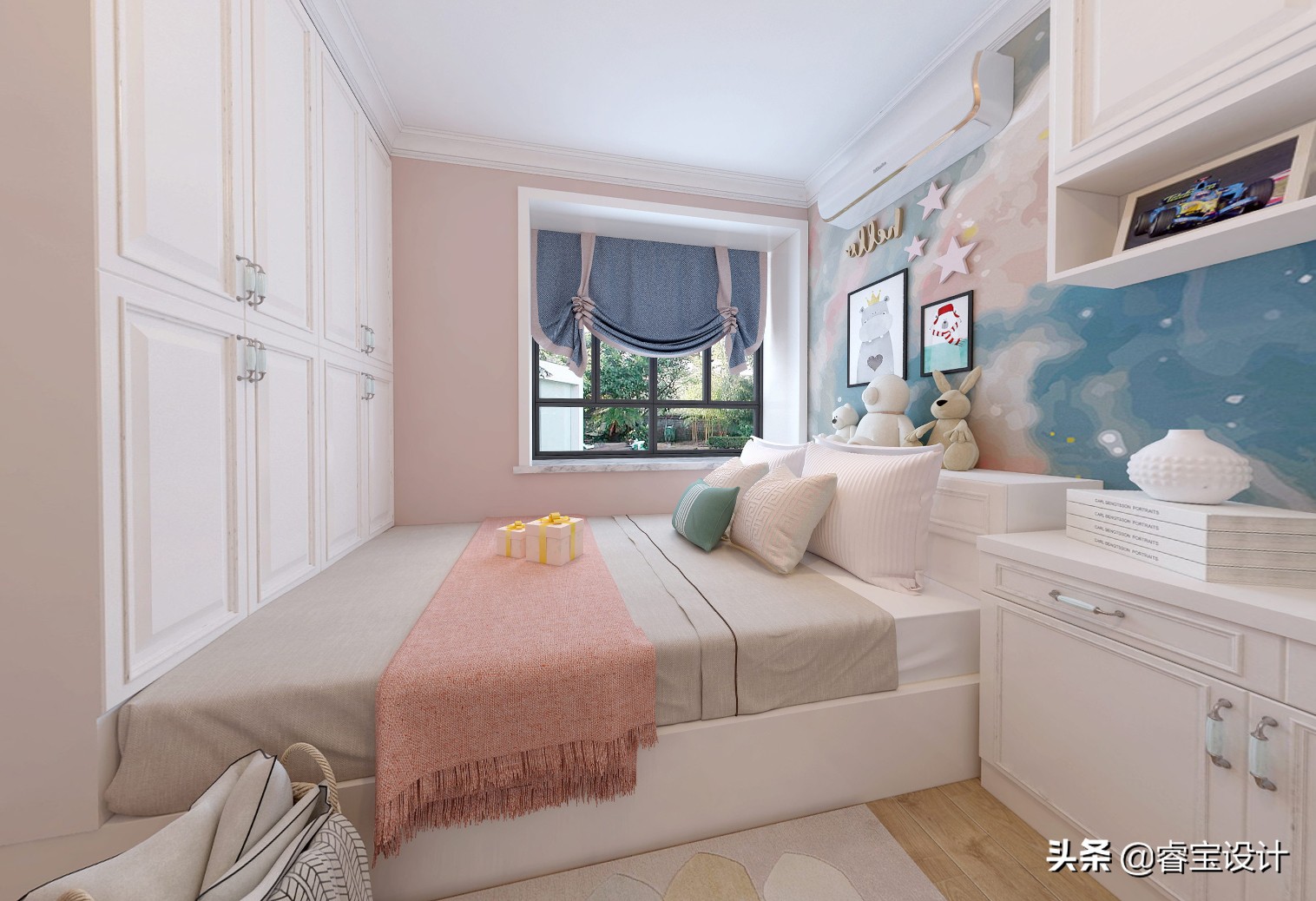 家装设计图效果图卧室怎么画-两个卧室中间是卫生间装修效果? 家装设计图效果图卧室怎么画-两个卧室中间是卫生间装修效果?