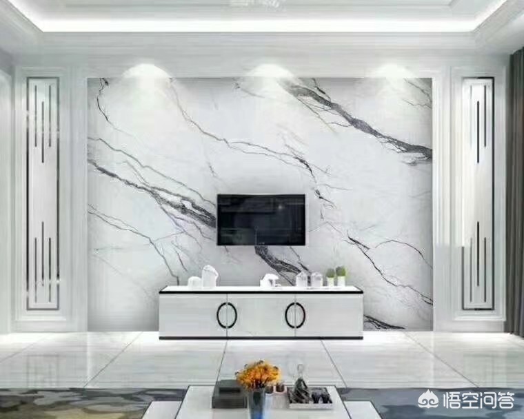 大宅装修效果图-农村的两层小别墅怎么装修好?客厅全屋贴瓷砖,电视背景墙该怎么设计? 大宅装修效果图-农村的两层小别墅怎么装修好?客厅全屋贴瓷砖,电视背景墙该怎么设计?