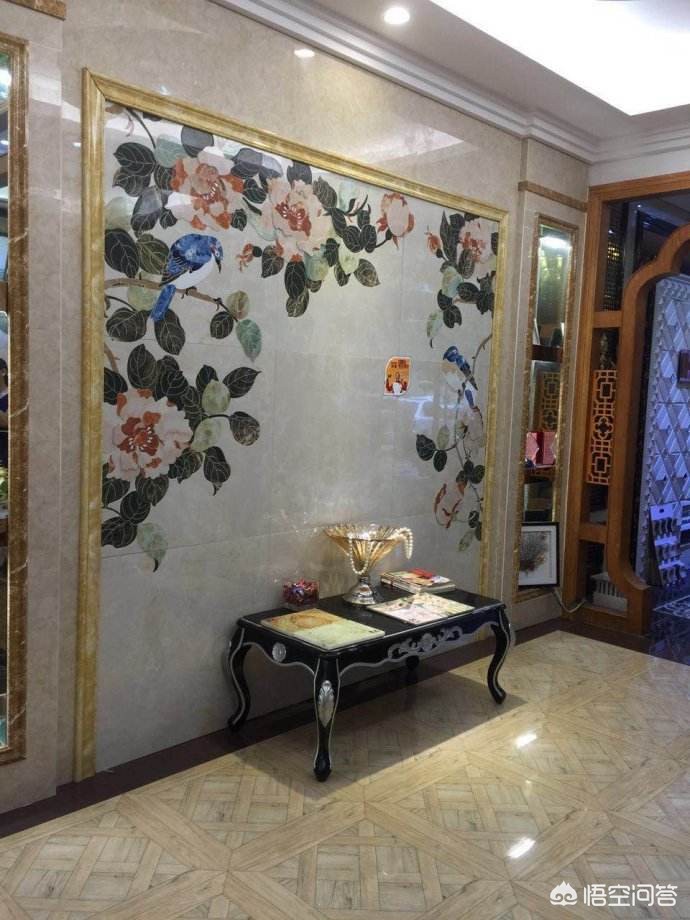 大宅装修效果图-农村的两层小别墅怎么装修好?客厅全屋贴瓷砖,电视背景墙该怎么设计? 大宅装修效果图-农村的两层小别墅怎么装修好?客厅全屋贴瓷砖,电视背景墙该怎么设计?