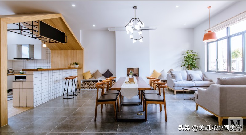 大宅装修效果图-农村的两层小别墅怎么装修好?客厅全屋贴瓷砖,电视背景墙该怎么设计? 大宅装修效果图-农村的两层小别墅怎么装修好?客厅全屋贴瓷砖,电视背景墙该怎么设计?