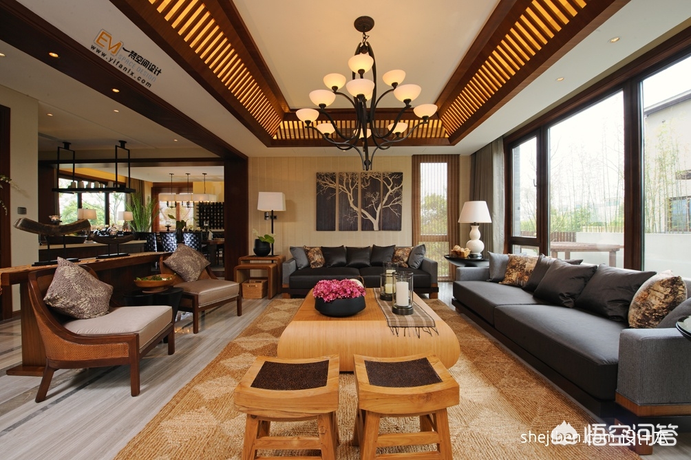 最新装修吊顶效果图片-双眼皮吊顶和单眼皮吊顶的区别？