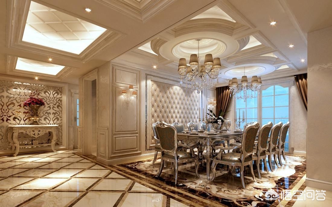 最新装修吊顶效果图片-双眼皮吊顶和单眼皮吊顶的区别？