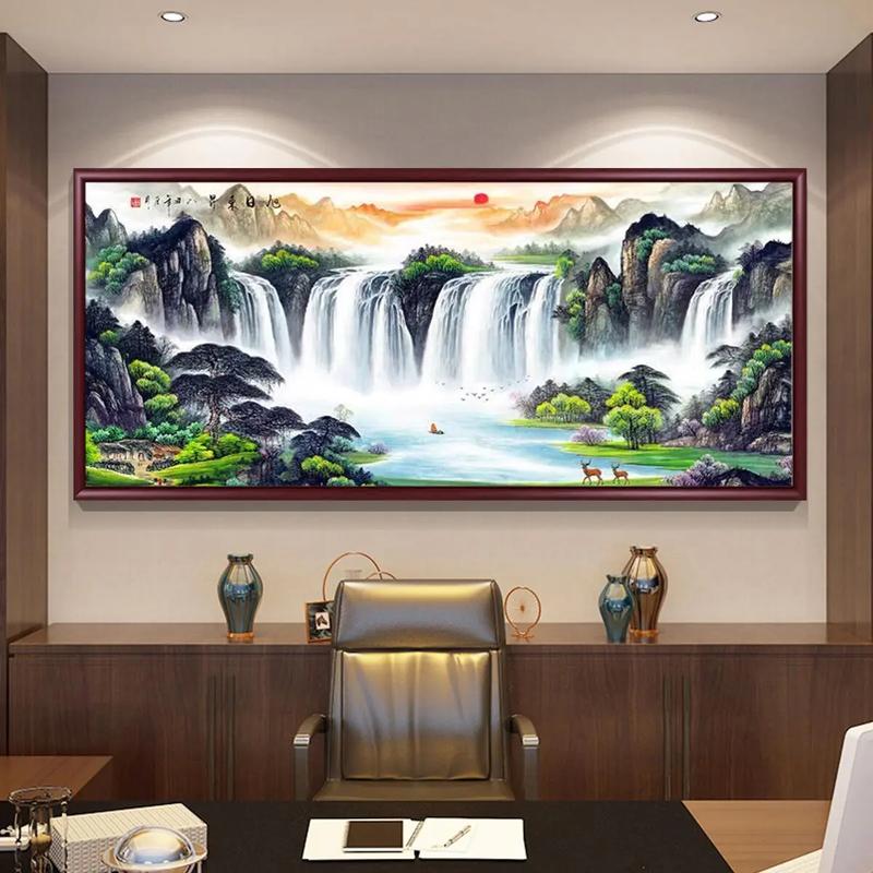 墙面装饰画怎么布置-发光挂画插座怎么预留？